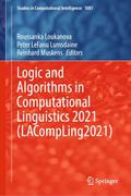 Logic and Algorithms in Computational Linguistics 