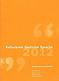 Kulturpreis Deutsche Sprache 2012