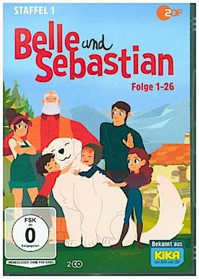 Belle und Sebastian. Staffel.1, 2 DVD