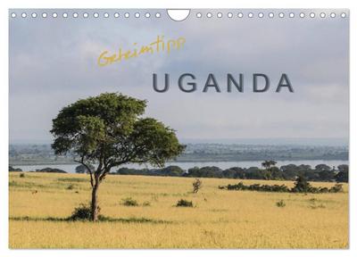 Geheimtipp Uganda (Wandkalender 2024 DIN A4 quer), CALVENDO Monatskalender