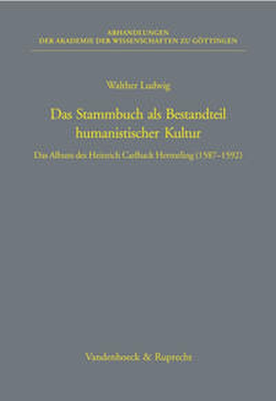 Das Stammbuch als Bestandteil humanistischer Kultur