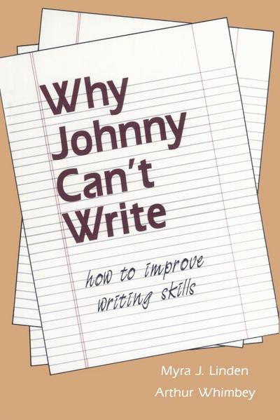Why Johnny Can’t Write
