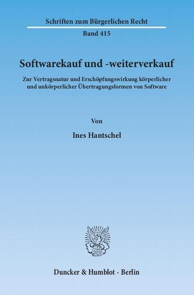 Softwarekauf und -weiterverkauf.