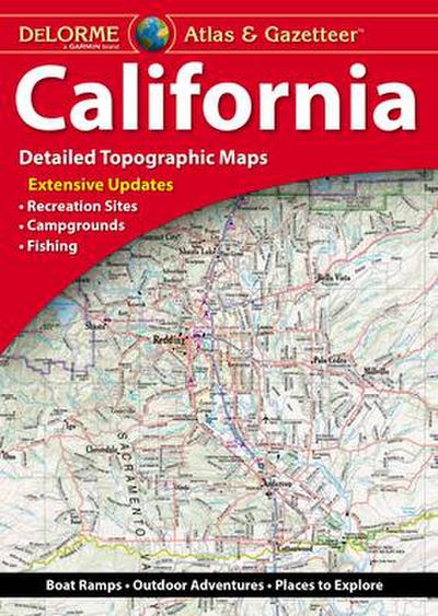 Delorme Atlas & Gazetteer California