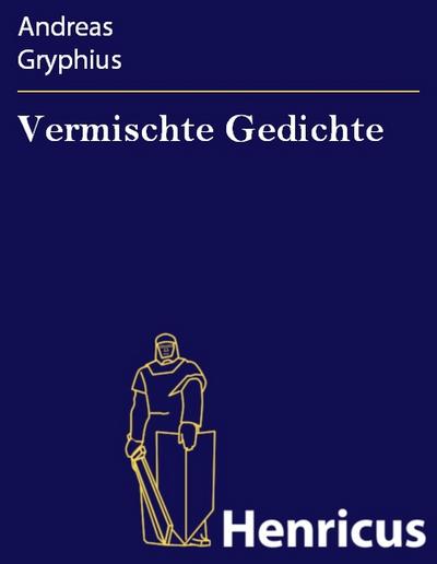 Vermischte Gedichte