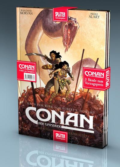Conan der Cimmerier Adventspaket: Band 1 - 3 zum Sonderpreis