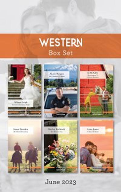 Western Box Set June 2023/Fortune’s Runaway Bride/The Lawman’s Promise/Skyscrapers to Greener Pastures/Her Kind of Cowboy/His Montana