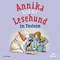 Annika und der Lesehund im Tierheim