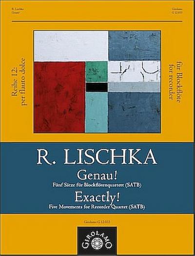 Genau!für 4 Blockflöten (SATB)