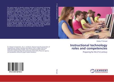 Instructional technology roles and competencies
