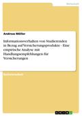 Informationsverhalten von Studierenden in Bezug au