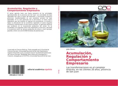 Acumulación, Regulación y Comportamiento Empresario