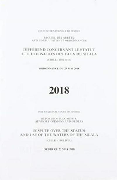 Reports of Judgments, Advisory Opinions and Orders