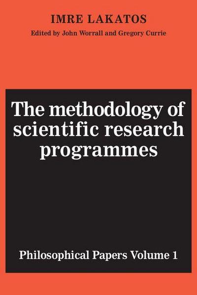 The Methodology of Scientific Research Programmes