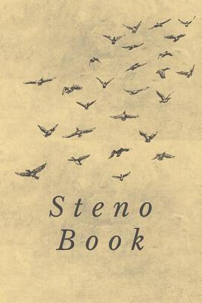 Steno Book: Gregg Shorthand Paper Birds