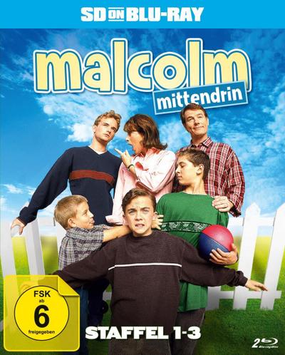 Malcolm mittendrin. Staffel.1-3, 2 Blu-ray (SD on Blu-ray)