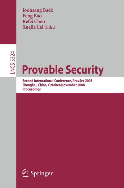 Provable Security