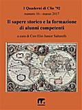 Il sapere storico e la formazione di alunni competenti