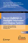 Recent Challenges in Intelligent Information and D