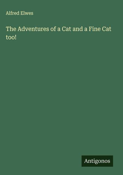 The Adventures of a Cat and a Fine Cat too!