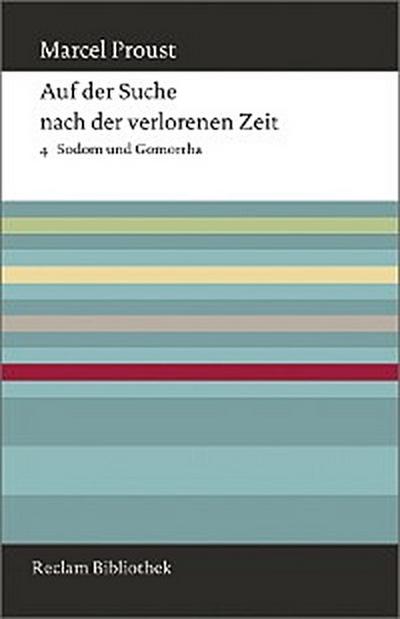 Auf der Suche nach der verlorenen Zeit. Band 4: Sodom und Gomorrha