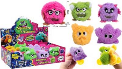 Plüsch Squeeze Freakies, Display