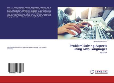 Problem Solving Aspects using Java Languages
