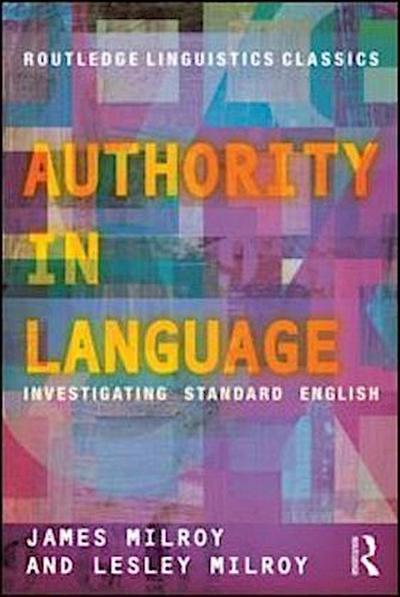 Authority in Language