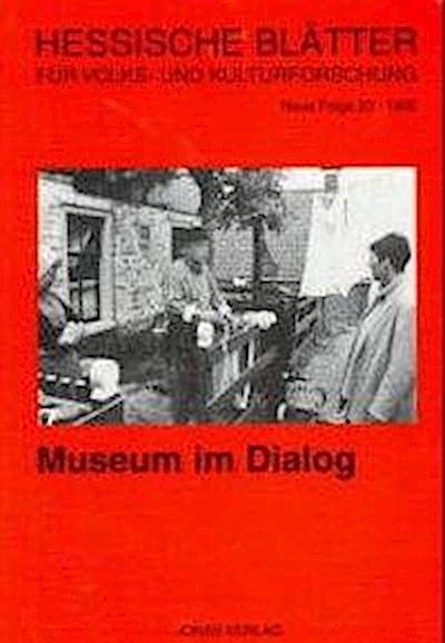 Hessische Blätter für Volks- und Kulturforschung Museum im Dialog