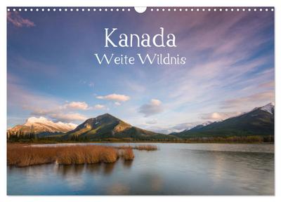 Kanada - Weite Wildnis (Wandkalender 2024 DIN A3 quer), CALVENDO Monatskalender