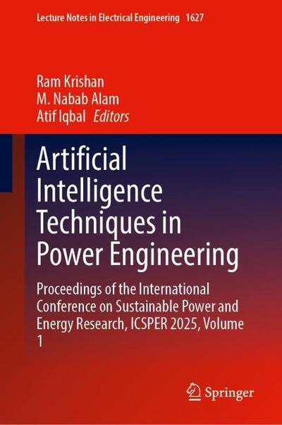 Artificial Intelligence Techniques in Power Engineering