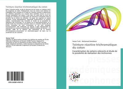 Teinture réactive trichromatique du coton