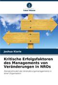 Kritische Erfolgsfaktoren des Managements von Verä