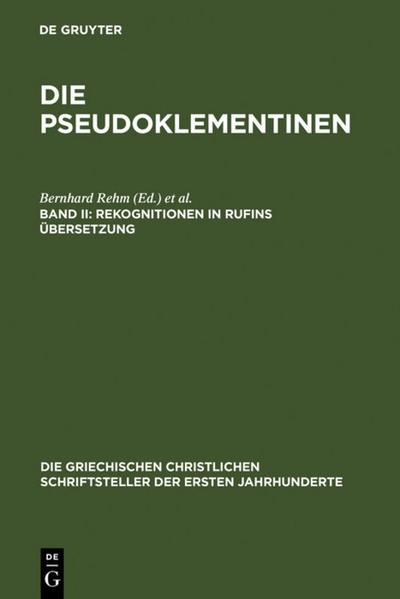 Rekognitionen in Rufins Übersetzung