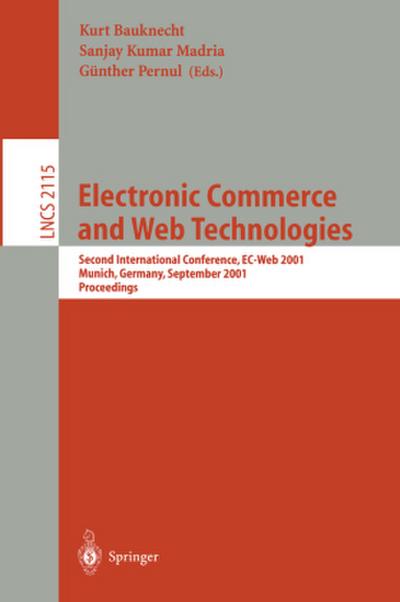 Electronic Commerce and Web Technologies