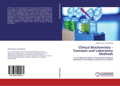 Clinical Biochemistry - Concepts and Laboratory Methods