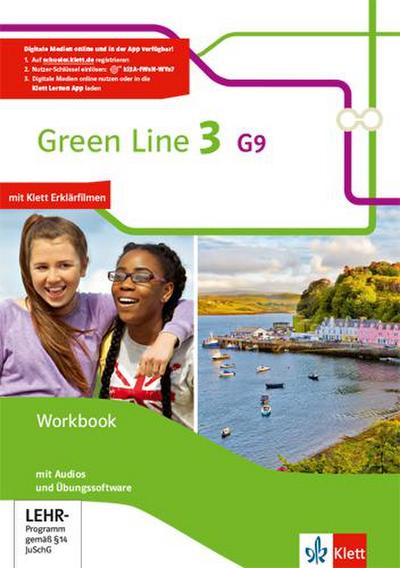 Green Line 3 G9. Workbook mit Audios und Übungssoftware
