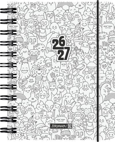 Schülerkalender 2026/2027 "ZENart" | A6, Kunststoff