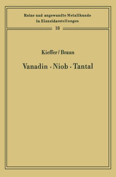 Vanadin Niob, Tantal