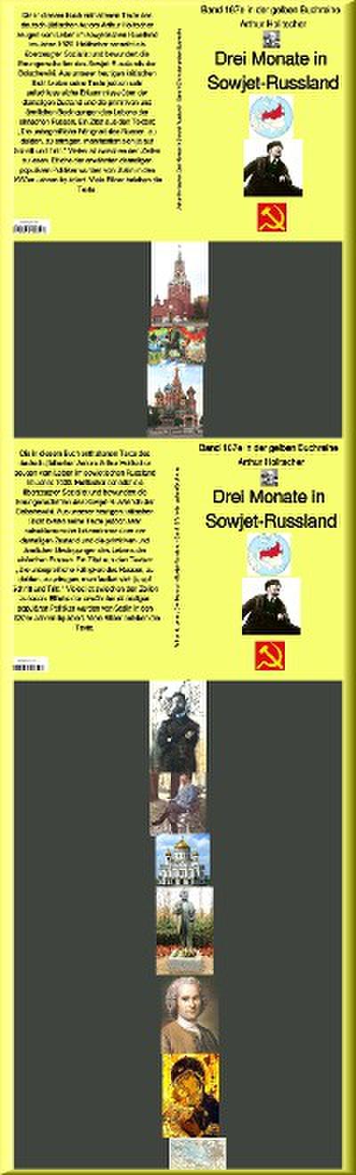 Arthur Holitscher: Drei Monate in Sowjet-Russland