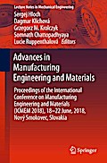 Advances in Manufacturing Engineering and Materials