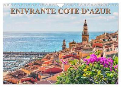 Enivrante Côte d’Azur (Calendrier mural 2026 DIN A4 vertical), CALVENDO calendrier mensuel