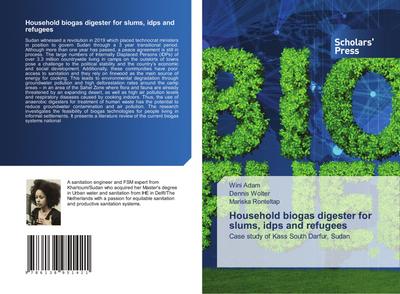 Household biogas digester for slums, idps and refugees