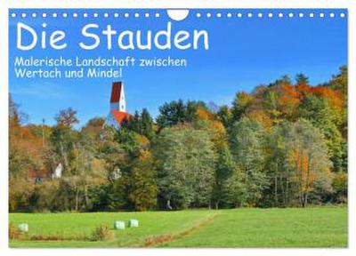 Die Stauden - Malerische Landschaft zwischen Wertach und Mindel (Wandkalender 2026 DIN A4 quer), CALVENDO Monatskalender