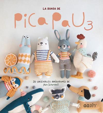La banda de Pica Pau 3: 20 originales amigurumis de Yan Schenkel