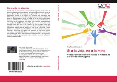 Sí a la vida, no a la mina