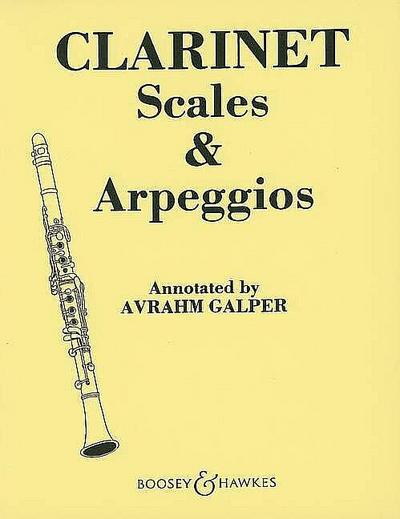 Scales and Arpeggiosfür Klarinette
