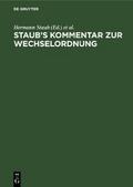 Staub’s Kommentar zur Wechselordnung