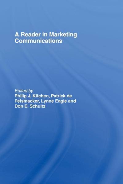 A Reader in Marketing Communications