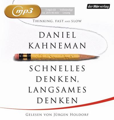 Schnelles Denken,Langsames Denken (Mp3 Ausgabe)